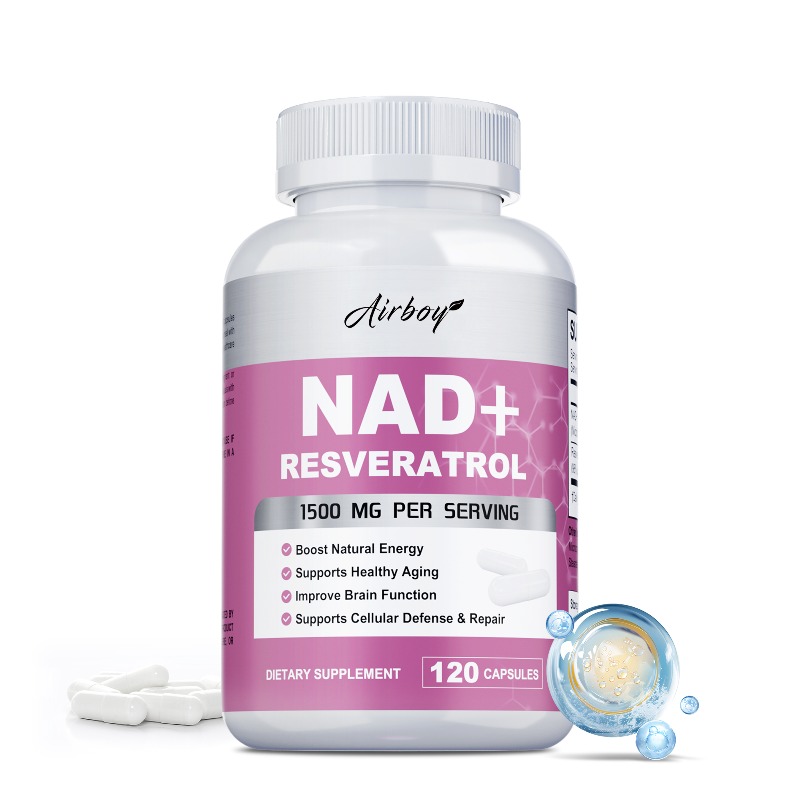 Resveratrol Capsule Anti Aging - NAD + Resveratrol - Favorece la