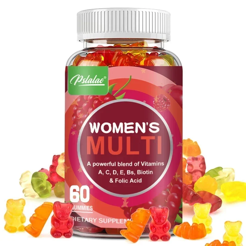 Multivitamin Gummy Adult - Gomitas multivitaminas para mujer: contiene vitaminas
