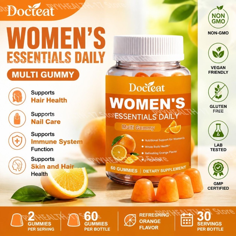 Docteat - Gomitas Multivitamín - Multivitamin Gummy Adult reseña y precio