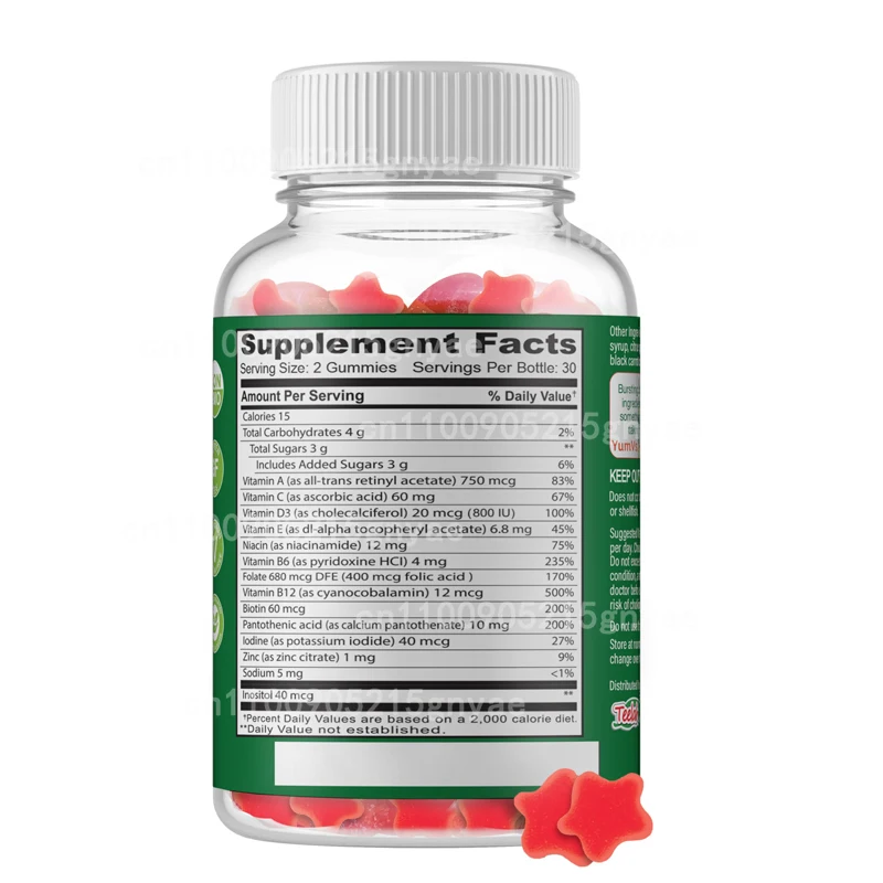 Azúcar - Gomitas multivitamina - Multivitamin Gummy Adult reseña y precio