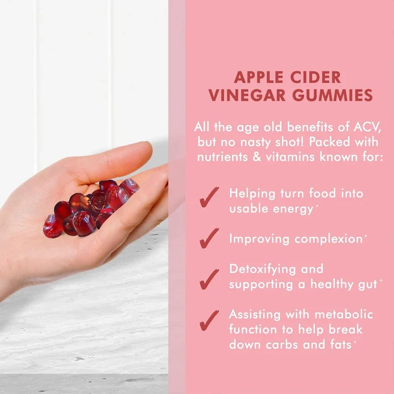 Gomitas de vinagre de sidra de - Apple Cider Vinegar Pill reseña y precio