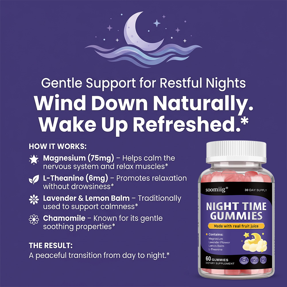 Gomitas para Dormir por la Noc - Multivitamin Gummy Adult reseña y precio