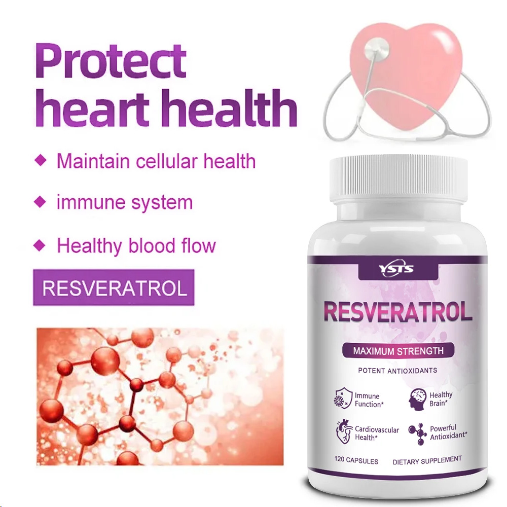 Cápsulas de Resveratrol: apoya - Resveratrol Capsule Anti Aging reseña y precio