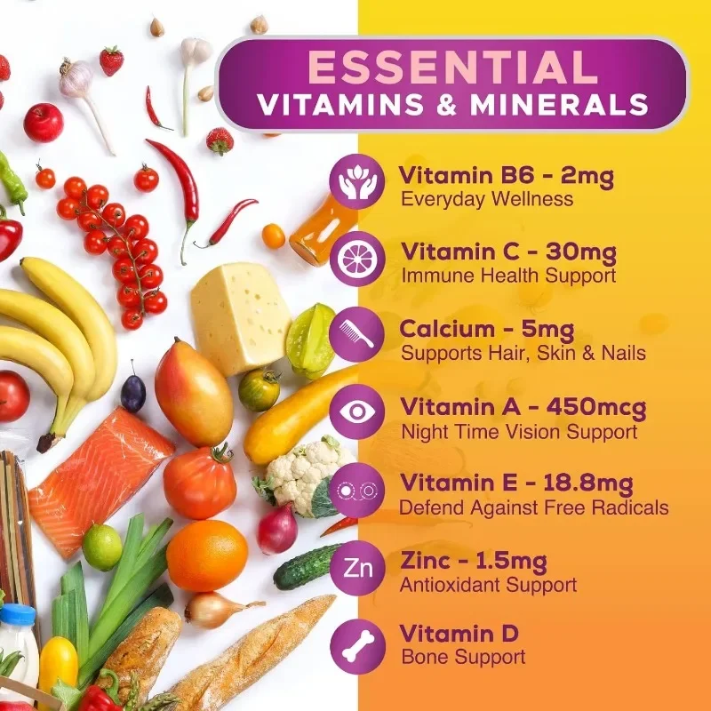 Gomitas multivitaminas - Vitam - Multivitamin Gummy Adult reseña y precio