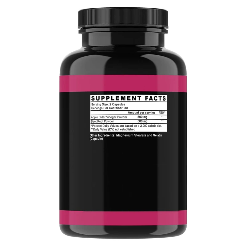 Cápsulas de Vinagre de Sidra d - Apple Cider Vinegar Pill reseña y precio