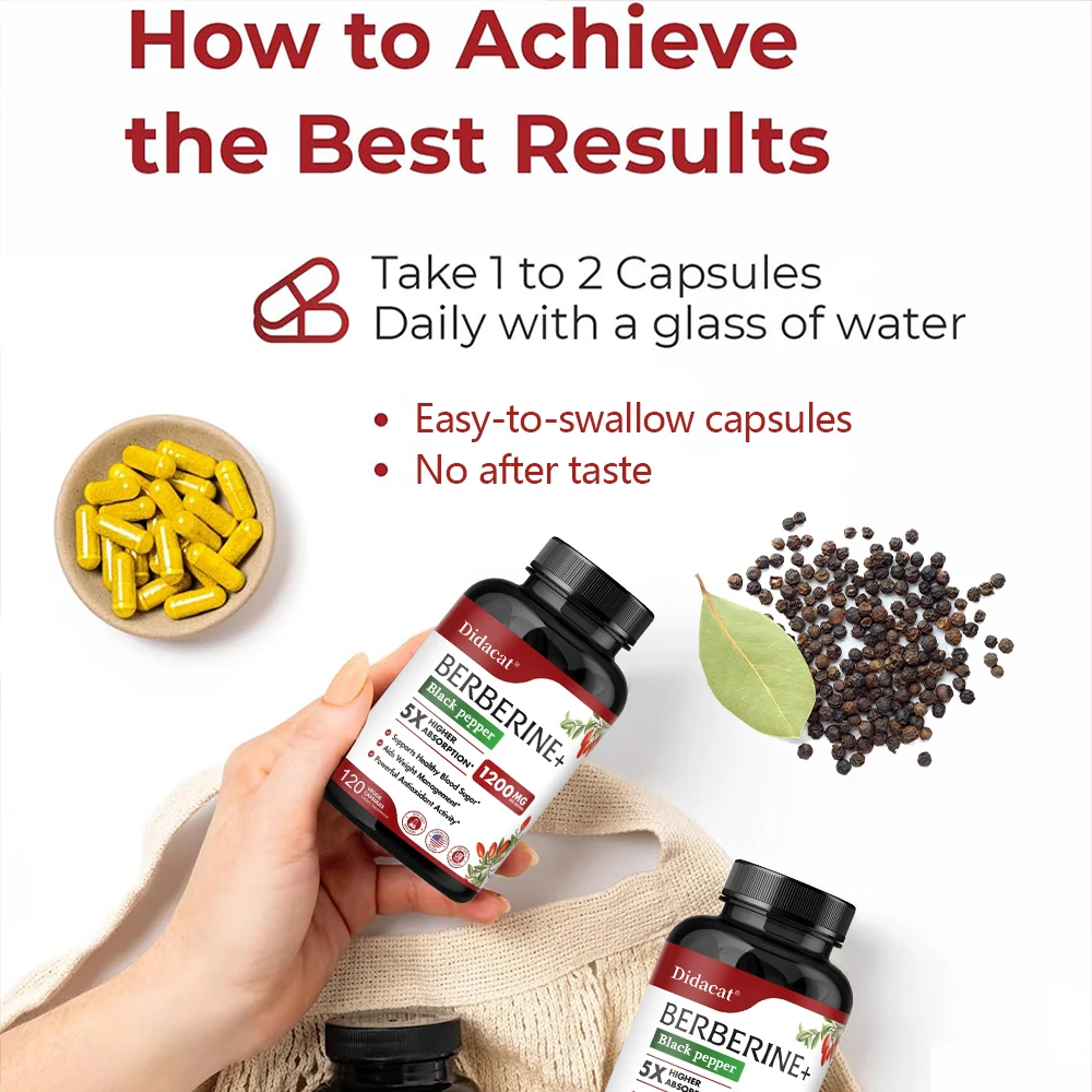 Suplemento Berberine HCl - par - Apple Cider Vinegar Pill reseña y precio