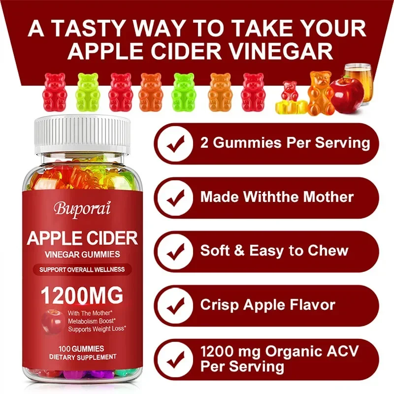 Gomitas de vinagre de sidra de - Apple Cider Vinegar Pill reseña y precio