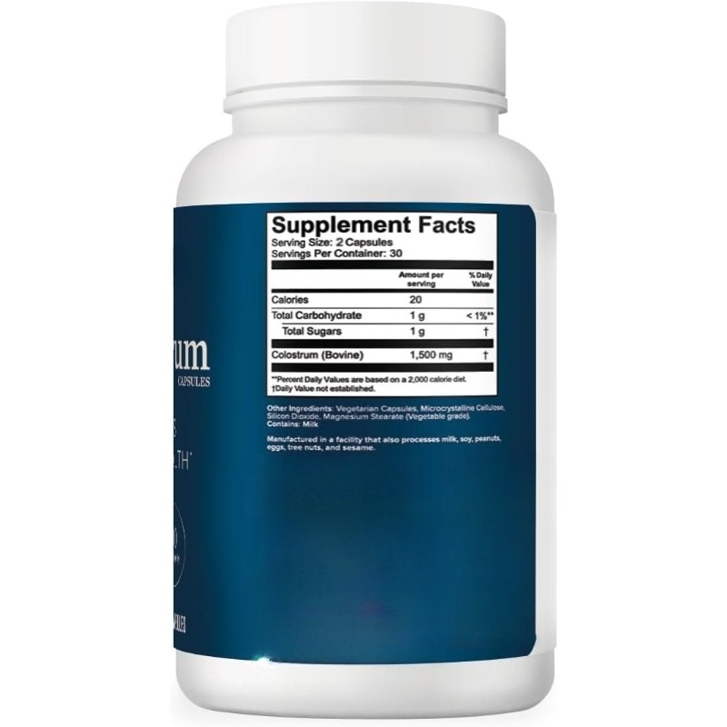 Suplemento de Calostro - 1500  - Colostrum Bovine Powder reseña y precio