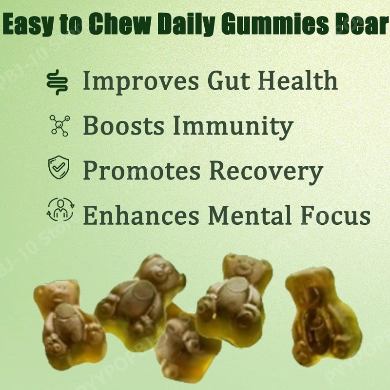 Gomitas Verdes Orgánicas de Ch - Multivitamin Gummy Adult reseña y precio