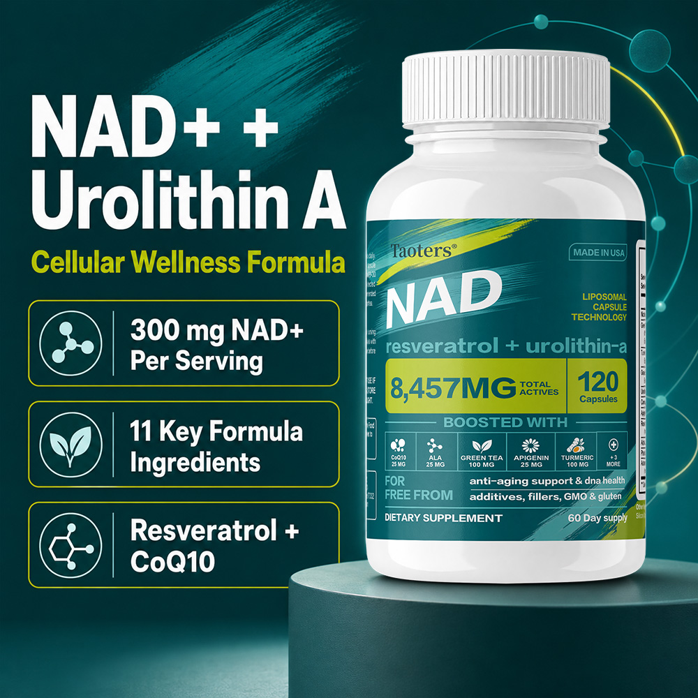 Suplementos de NAD + Resveratr - Resveratrol Capsule Anti Aging reseña y precio