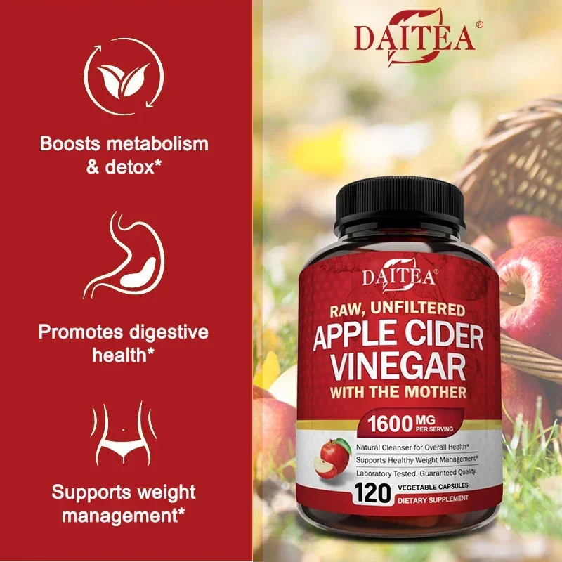 Vinagre de sidra de manzana 16 - Apple Cider Vinegar Pill reseña y precio